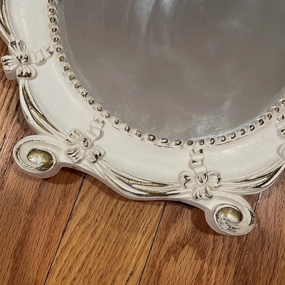 Vintage 40s SYROCO Easel Mirror~Shabby Chic~Cottage Core~MCM